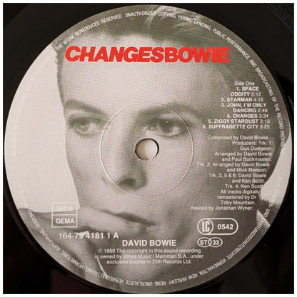 DAVID BOWIE - CHANGESBOWIE (2LP) | VINILO USADO