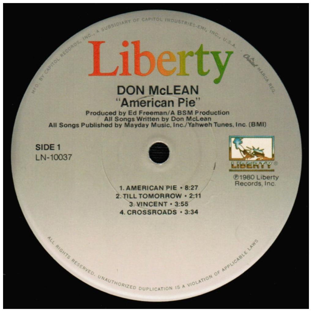 DON McLEAN - AMERICAN PIE | VINILO USADO