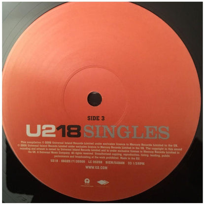 U2 - 18 SINGLES BEST OF (2LP) | VINILO