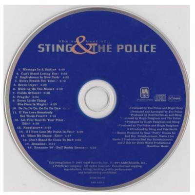 STING THE POLICE - THE VERY BEST OF | CD