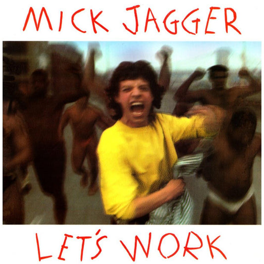 MICK JAGGER - LET'S WORK | 12" MAXI SINGLE VINILO USADO