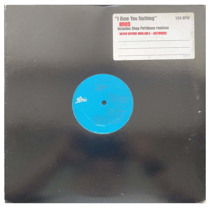 BROS  -  I OWE YOU NOTHING | 12" MAXI SINGLE USADO