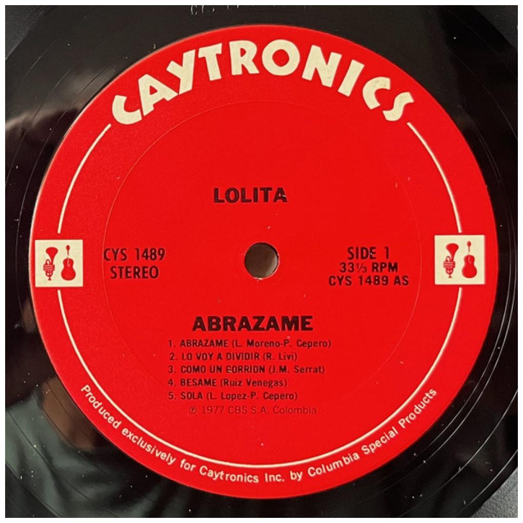 LOLITA - ABRAZAME | VINILO USADO
