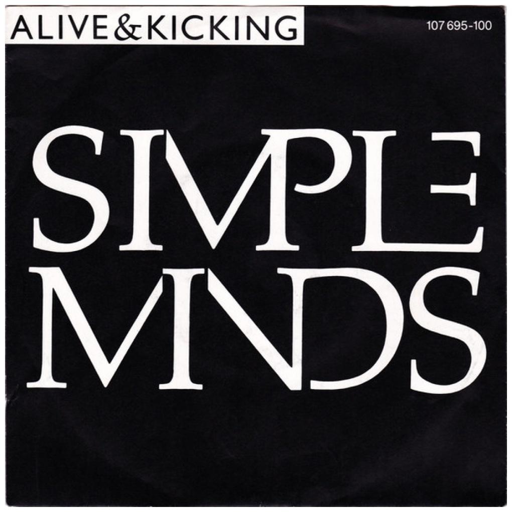 SIMPLE MINDS - ALIVE & KICKING | 7" SINGLE USADO