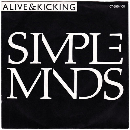 SIMPLE MINDS - ALIVE & KICKING | 7" SINGLE USADO