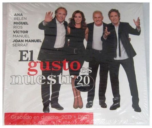 EL GUSTO ES NUESTRO - VARIOS (2CD+DVD) | CD