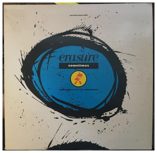 ERASURE - SOMETIMES(SHIVER MIX) | 12" MAXI SINGLE USADO