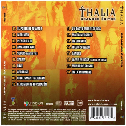 THALIA  - GRANDES EXITOS | CD