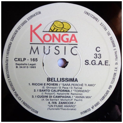 BELLISSIMA - VARIOUS ARTIST (2LP) | VINILO USADO