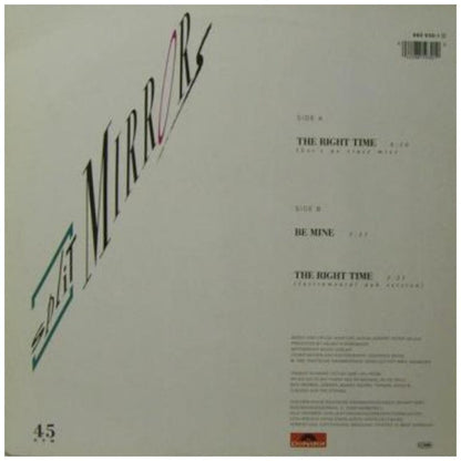 SPLIT MIRROR - THE RIGHT TIME | 12" MAXI SINGLE VINILO USADO