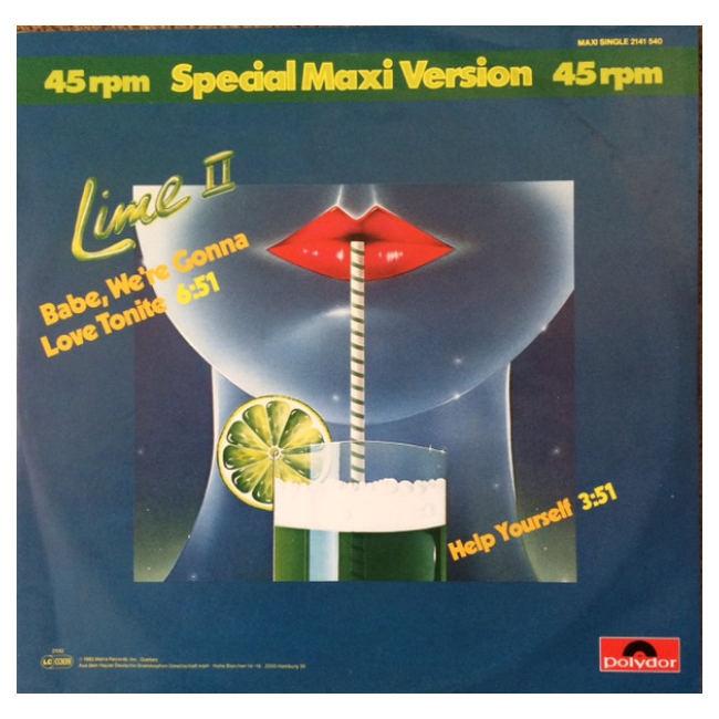 LIME - BABE, WE RE GONNA LOVE TONITE | 12" MAXI SINGLE USADO