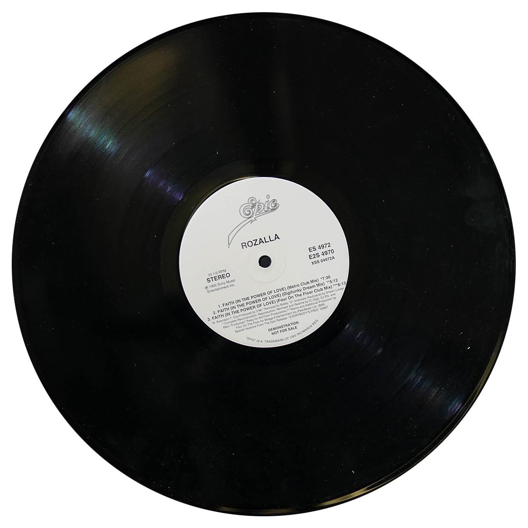 ROZALLA - FAITH (IN THE POWER OF LOVE) (2 VINYL SET) | 12" MAXI SINGLE USADO