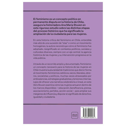 FEMINISMO (TAPA RÚSTICA) - ANA MARÍA STUVEN | LIBRO