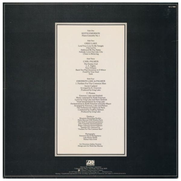 EMERSON, LAKE & PALMER - WORKS (2LP)  | VINILO