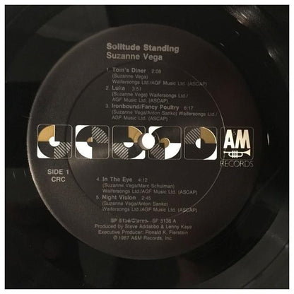SUZANNE VEGA - SOLITUDE STANDING | VINILO USADO