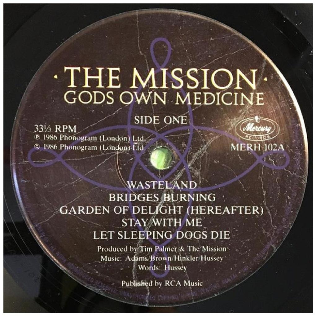 THE MISSION - GODS OWN MEDICINE | VINILO USADO