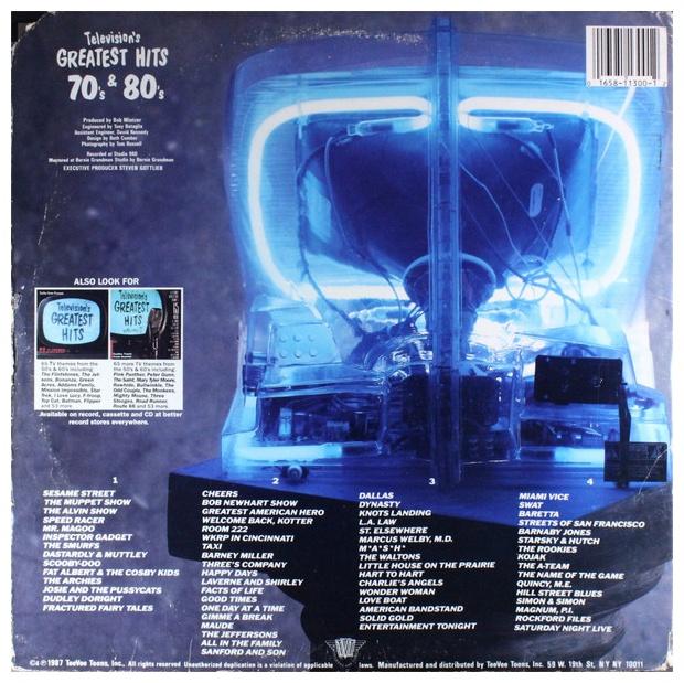 TELEVISION S GREATEST HITS - 70 S & 80 S (2LP) | VINILO USADO