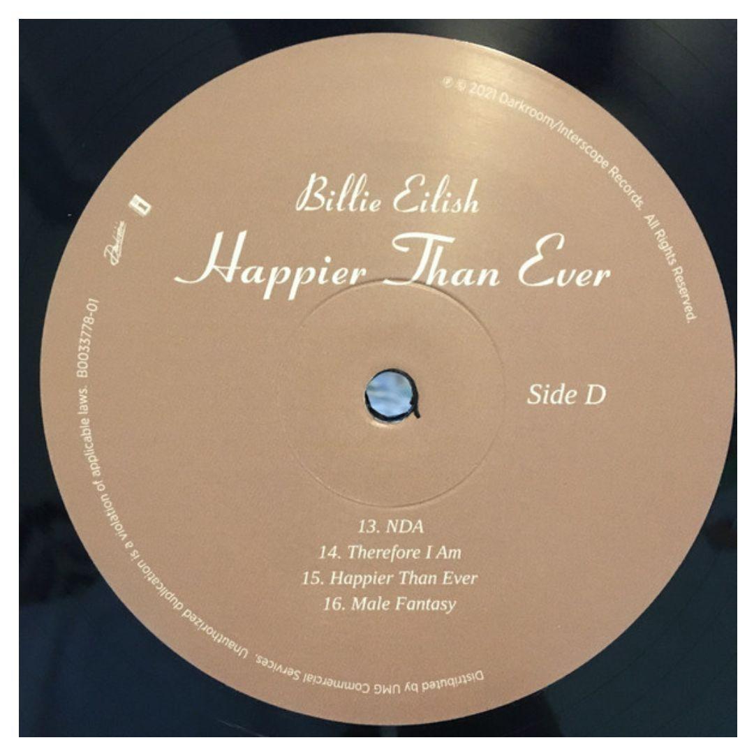 BILLIE EILISH - HAPPIER THAN EVER (2LP) | VINILO