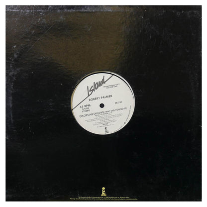 ROBERT PALMER - DISCIPLINE OF LOVE (WHY DID YOU DO IT) | 12" MAXI SINGLE USADO
