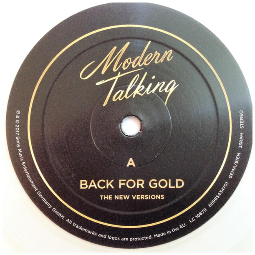 MODERN TALKING - BACK FOR GOLD | VINILO