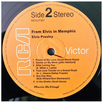 ELVIS PRESLEY - FROM ELVIS IN MEMPHIS | VINILO