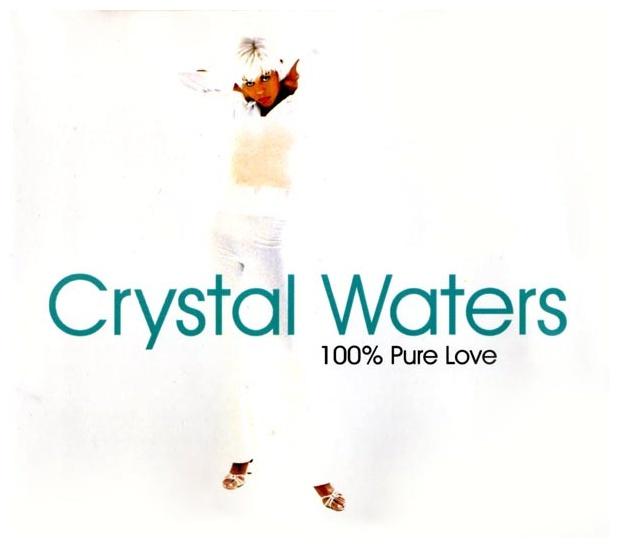 CRYSTAL WATERS - 100% PURE LOVE | CD SINGLE USADO