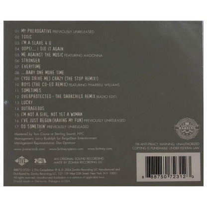 BRITNEY SPEARS - MY PREROGATIVE GREATEST HITS  | CD