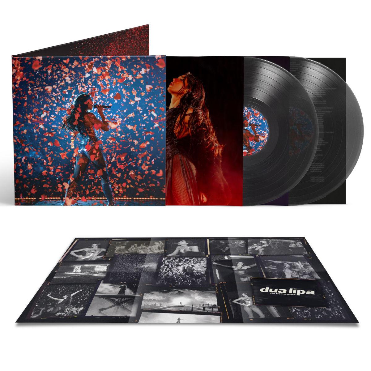 (PREVENTA) DUA LIPA - LIVE FROM MEXICO (2LP)) (BLACK ICE VINYL) | VINILO
