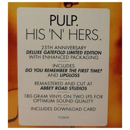 PULP - HIS N HERS (2LP) | VINILO
