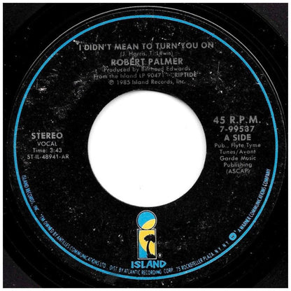 ROBERT PALMER - I DIDN'T MEAN TO TURN YOU ON | 7" SINGLE USADO