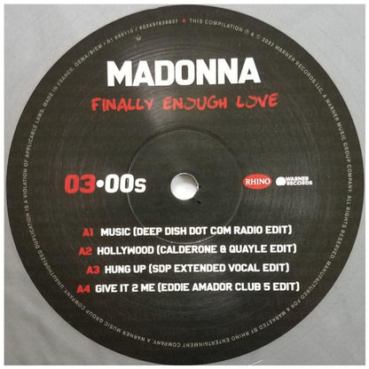MADONNA - FINALLY ENOUGH LOVE 1S REMIXED (2LP) | VINILO