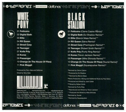 DEFTONES - WHITE PONY (20TH ANNIVERSARY) (2CD) | CD