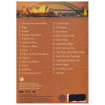 OLIVIA NEWTON JOHN - LIVE AT SYDNEY OPERA HOUSE | DVD