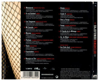 BAJOFONDO - TANGO CLUB (DIGIPACK) | CD