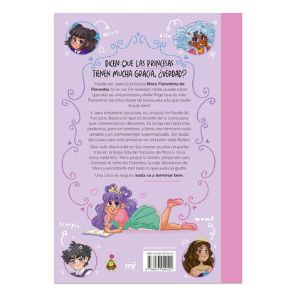 EL DIARIO DE UNA PRINCESA DESASTROSA (TAPA BLANDA) - MAIDY LACERDA | LIBRO