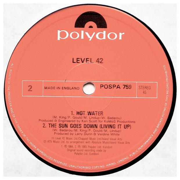 LEVEL 42 - SOMETHING ABOUT YOU (LIMITED EDITION) | 12" MAXI SINGLE USADO