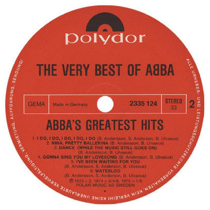 ABBA - THE VERY BEST OF (2LP) | VINILO USADO