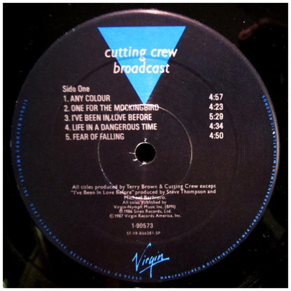 CUTTING CREW - BROADCAST | VINILO USADO