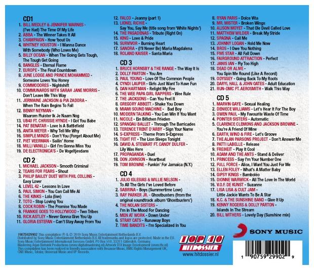 TOP 40 HITDOSSIER 80 S - TOP 40 HITS 80 S (5CD) | CD