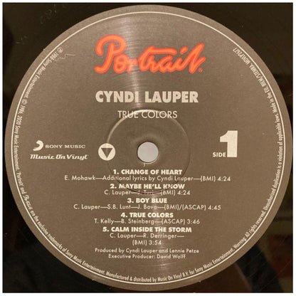 CYNDI LAUPER - TRUE COLORS | VINILO
