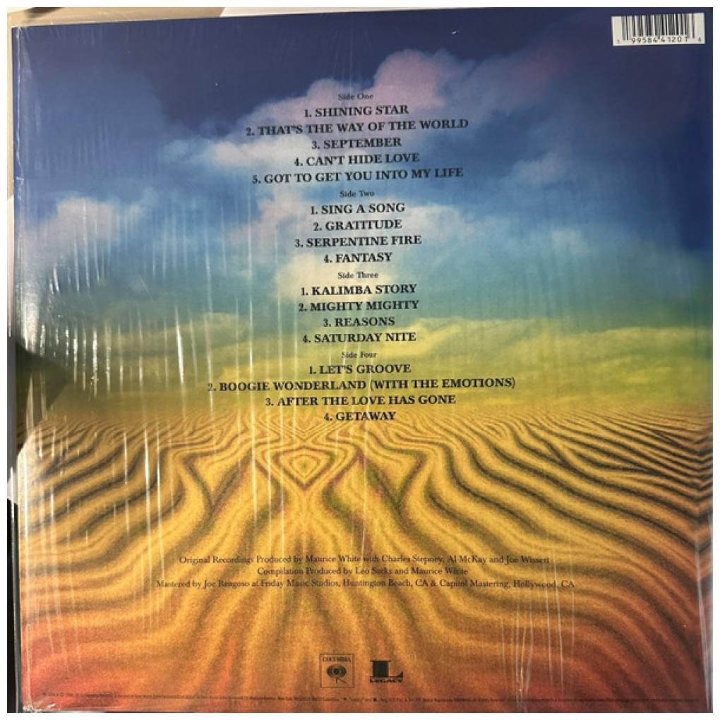 EARTH, WIND & FIRE - GREATEST HITS (2LP) (MADE IN USA) (2026) | VINILO