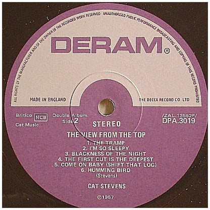 CAT STEVENS - THE VIEW FROM THE TOP (2LP) | VINILO USADO