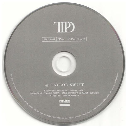 TAYLOR SWIFT - THE TORTURED POETS DEPARTAMENT (ALBATROSS EDITION) | CD