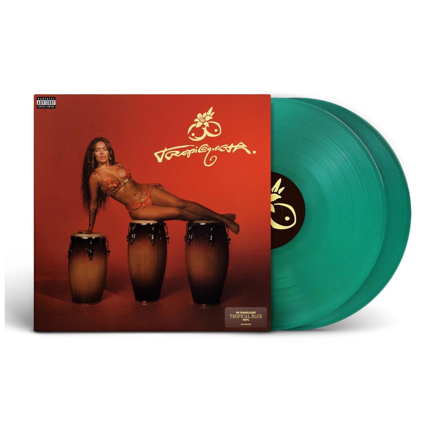 (PREVENTA) KAROL G - TROPICOQUETA (2LP) (BLUE VINYL) | VINILO