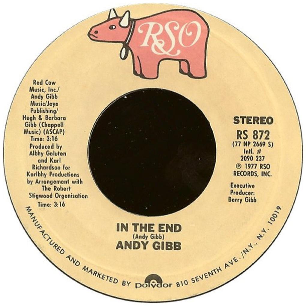 ANDY GIBB - I JUST WANT TO BE YOUR EVERYTHING | 7" SINGLE USADO