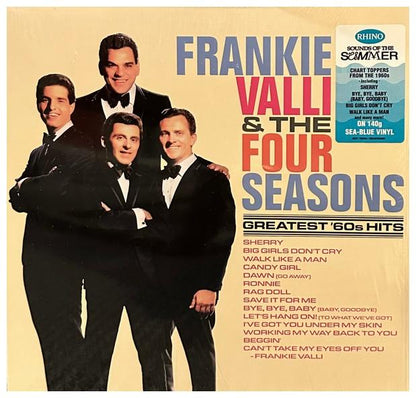 FRANKIE VALLI & THE FOUR SEASONS - GREATEST 60 S HITS (BLUE VINYL) | VINILO