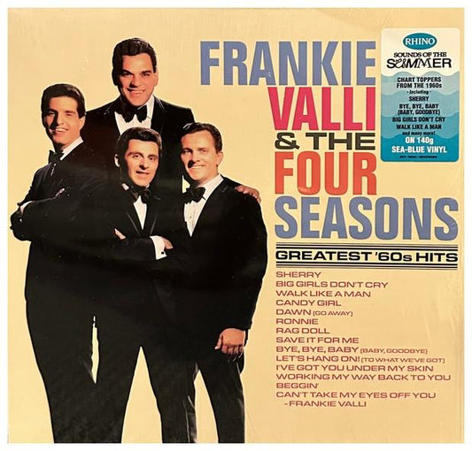 FRANKIE VALLI & THE FOUR SEASONS - GREATEST 60 S HITS (BLUE VINYL) | VINILO
