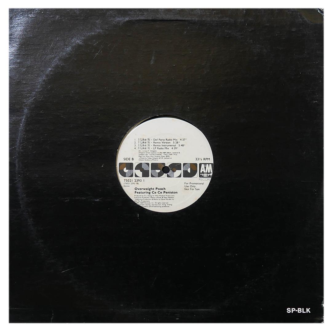 OVERWEIGHT POOCH FT. CE CE PENISTON - I LIKE IT | 12" MAXI SINGLE USADO