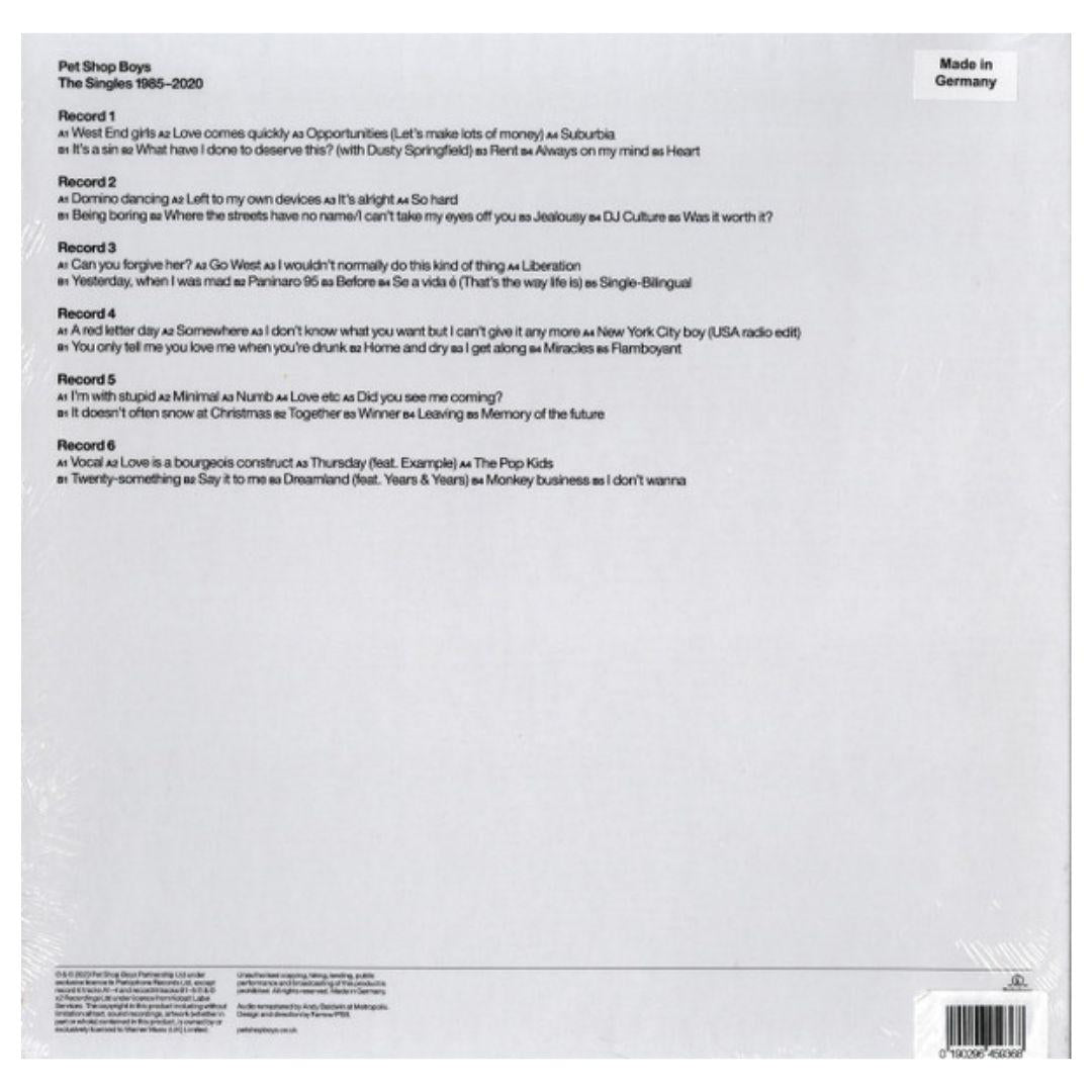 PET SHOP BOYS - SMASH THE SINGLES 1985-2000 (6LP) | VINILO