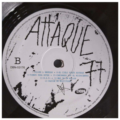 ATTAQUE 77 - 89/92 |  VINILO